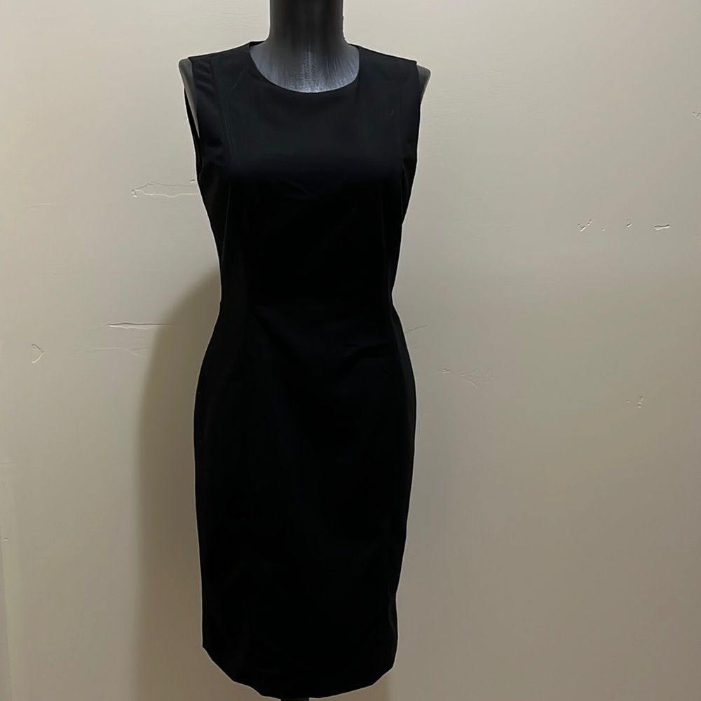Calvin Klein black pencil dress size 2